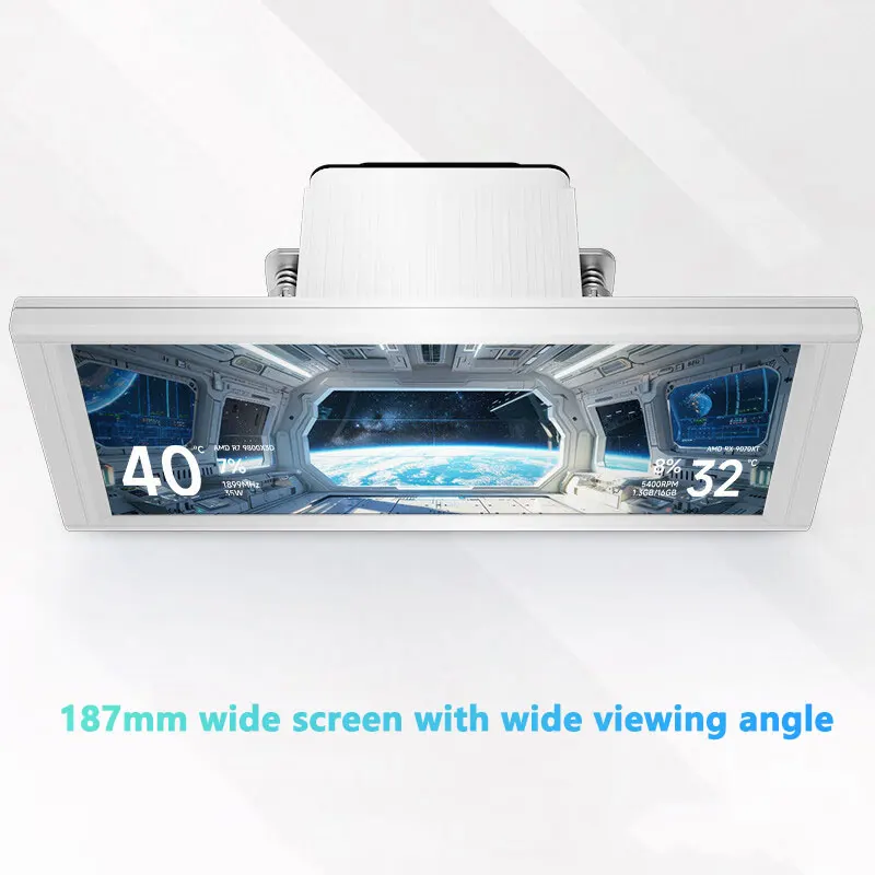 Thermalright TROFEO VISION 360 ARGB Radiador de agua fría todo en uno, pantalla LCD de 6,86 pulgadas/cabeza fría magnética/soporte LGA1851/1700 - imagen 3