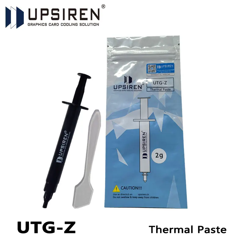 Pasta térmica UPSIREN UTG-Z de alta estabilidad, grasa térmica de silicona de alto rendimiento para radiador CPU GPU refrigeración de tarjetas gráficas