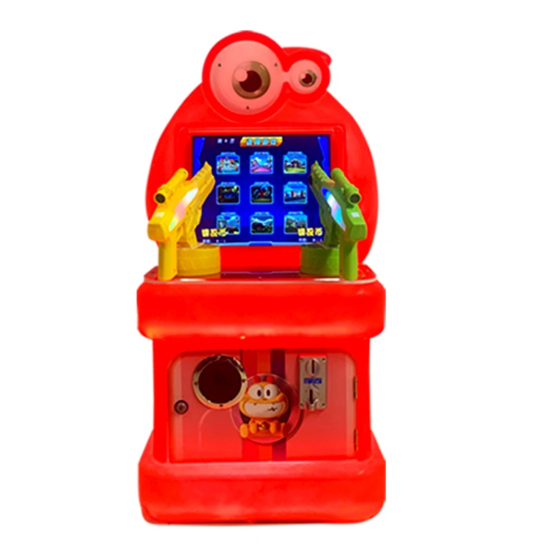 Máquina de juego para niños, máquina de entretenimiento que funciona con monedas, máquina de pesca divertida, máquina de tiro - imagen 4