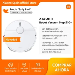 Xiaomi Aspirador Robot S10+ – Láser LDS y Evitación 3D