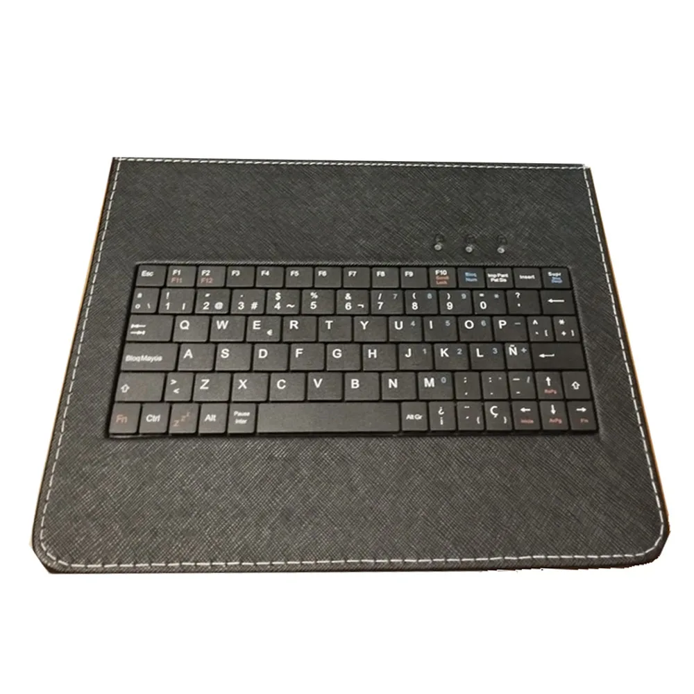 Funda Cuero con Teclado en Español para Tablet Pc 9.7" CoverPAD X97 negra universal tableta 9.7 - imagen 2