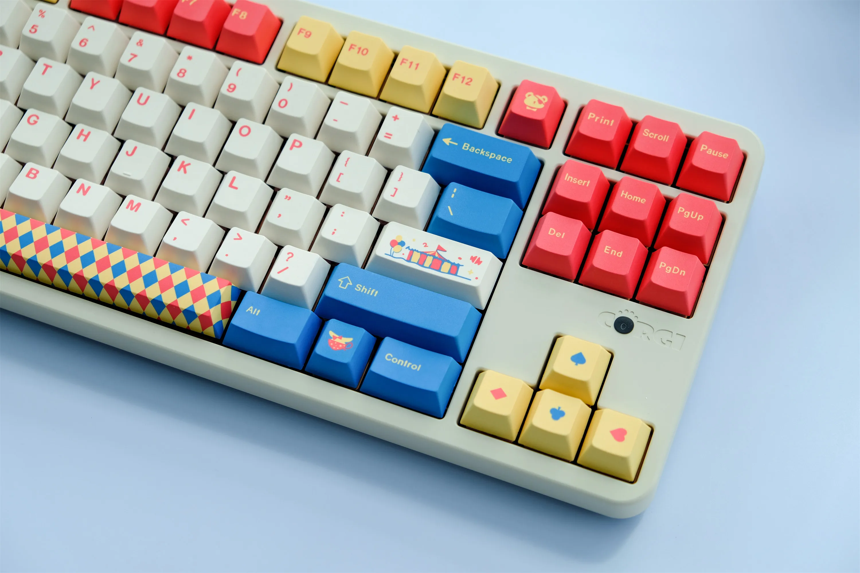 GMK Circus Keycap, 134 teclas PBT Keycaps Cherry Profile DYE-SUB Teclas GMK personalizadas para teclado mecánico - imagen 4