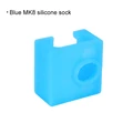 Blue silicone sock