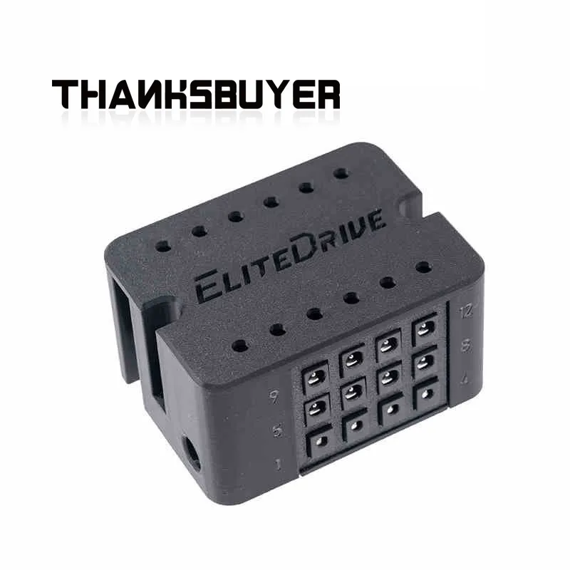Elite Drive Caja controladora de 4 vías /12 vías/8 vías para la vibración del cambio manual y los periféricos del freno de mano