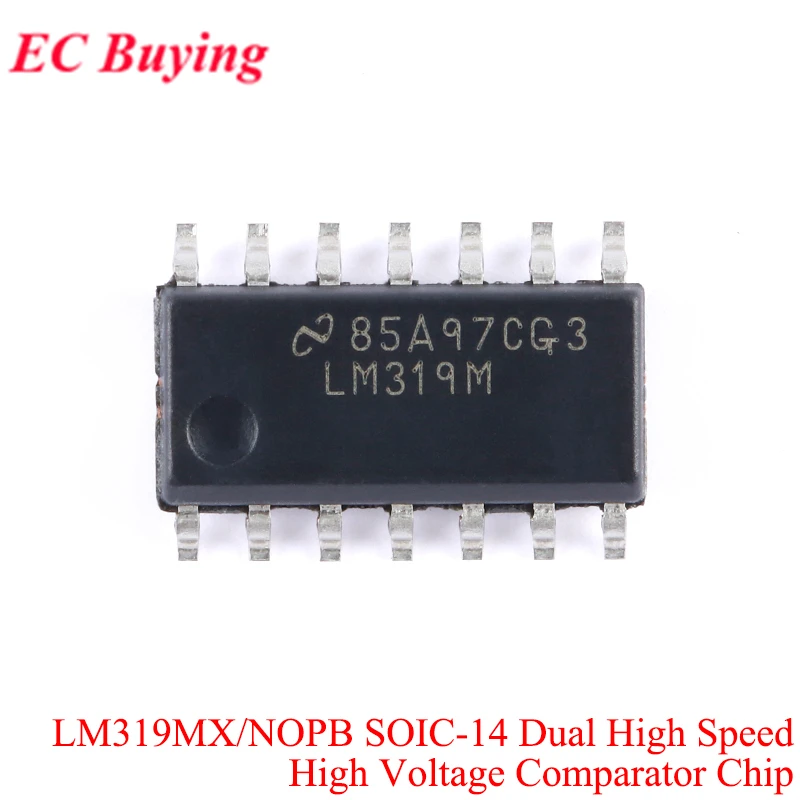 1-10 Uds LM2903AVQDRQ1 LM2903DGKR LM2903P LM2903QDRQ1 LM393ADR LM393DGKR LM211DR LM319MX/NOPB LM397MFX/NOPB LMV331M5/NOPB Chip IC - imagen 3