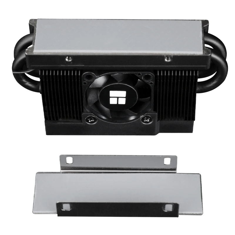 Thermalright HR-10 2280 PRO DIGITAL M.2SSD unidad de estado sólido disipador de calor con pantalla digital, tubos de calor de 4X5mm/ventilador de 3cm/soporte PCI-E5.0 - imagen 4