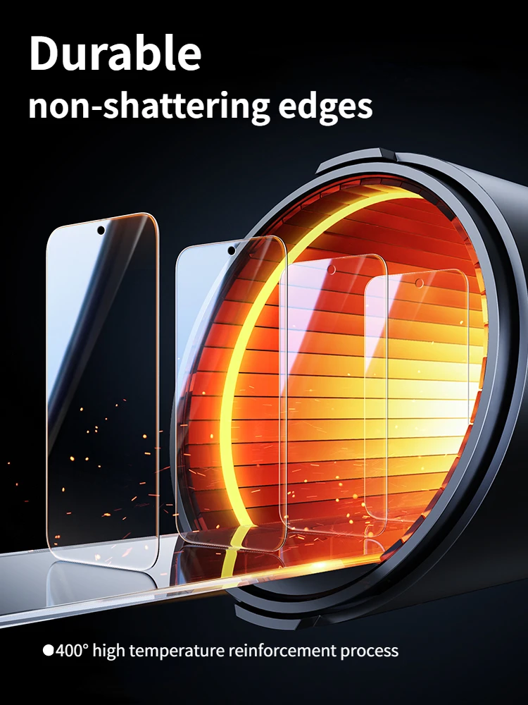 SmartDevil Protector de pantalla de cubierta completa para VIVO iQOO Neo 10 9 película de vidrio templado HD transparente antihuellas para iQOO Neo 9 Pro - imagen 4