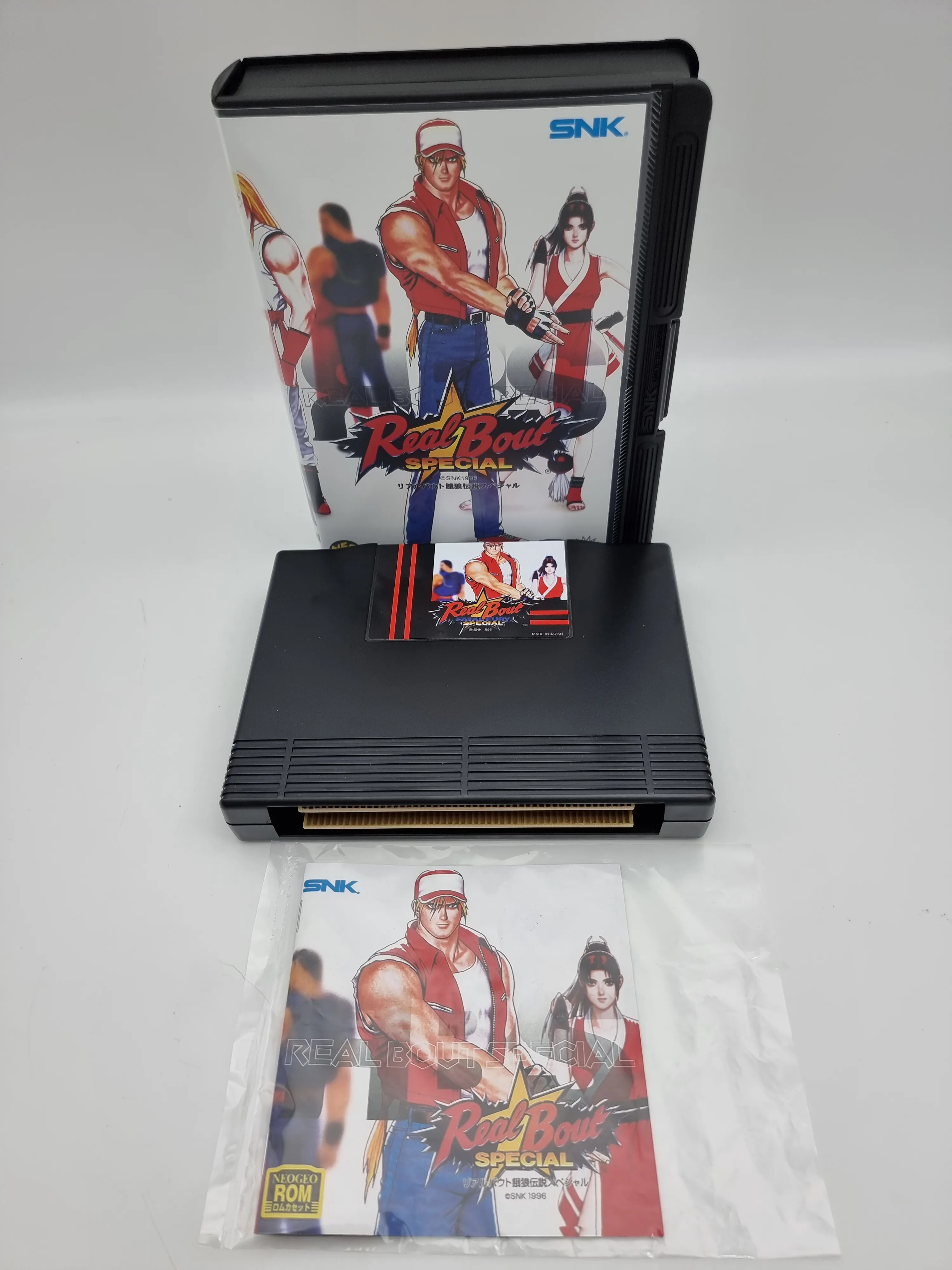 real bout special neo geo aes japan conversion new