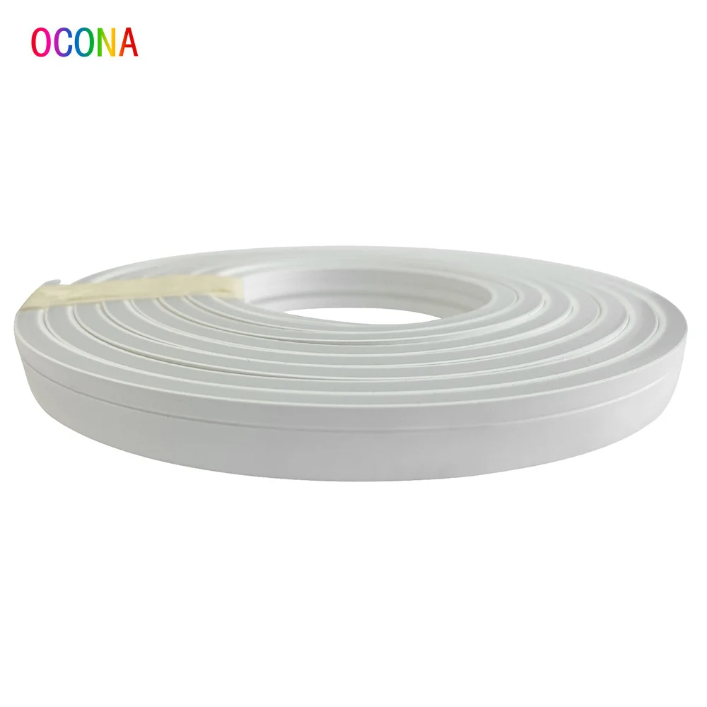 Difusor de tubo de neón Flexible DIY súper fino (sin tira de LED) IP67 resistente al agua para SMD COB 3mm 4mm 5mm tira de LED vista lateral 4*10mm - imagen 4