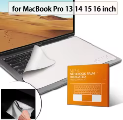 Película protectora de teclado a prueba de polvo, cubierta de microfibra, membrana limpia de pantalla LCD para Notebook MacBook Pro 13 14 15 16 pulgadas