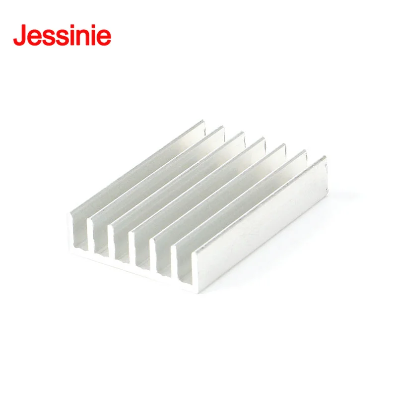 100 uds/1 unidad 30*20*6mm disipador de calor de aleación de aluminio disipador de calor Chip electrónico IC radiador de refrigeración enfriador para CPU RAM GPU PCB - imagen 2