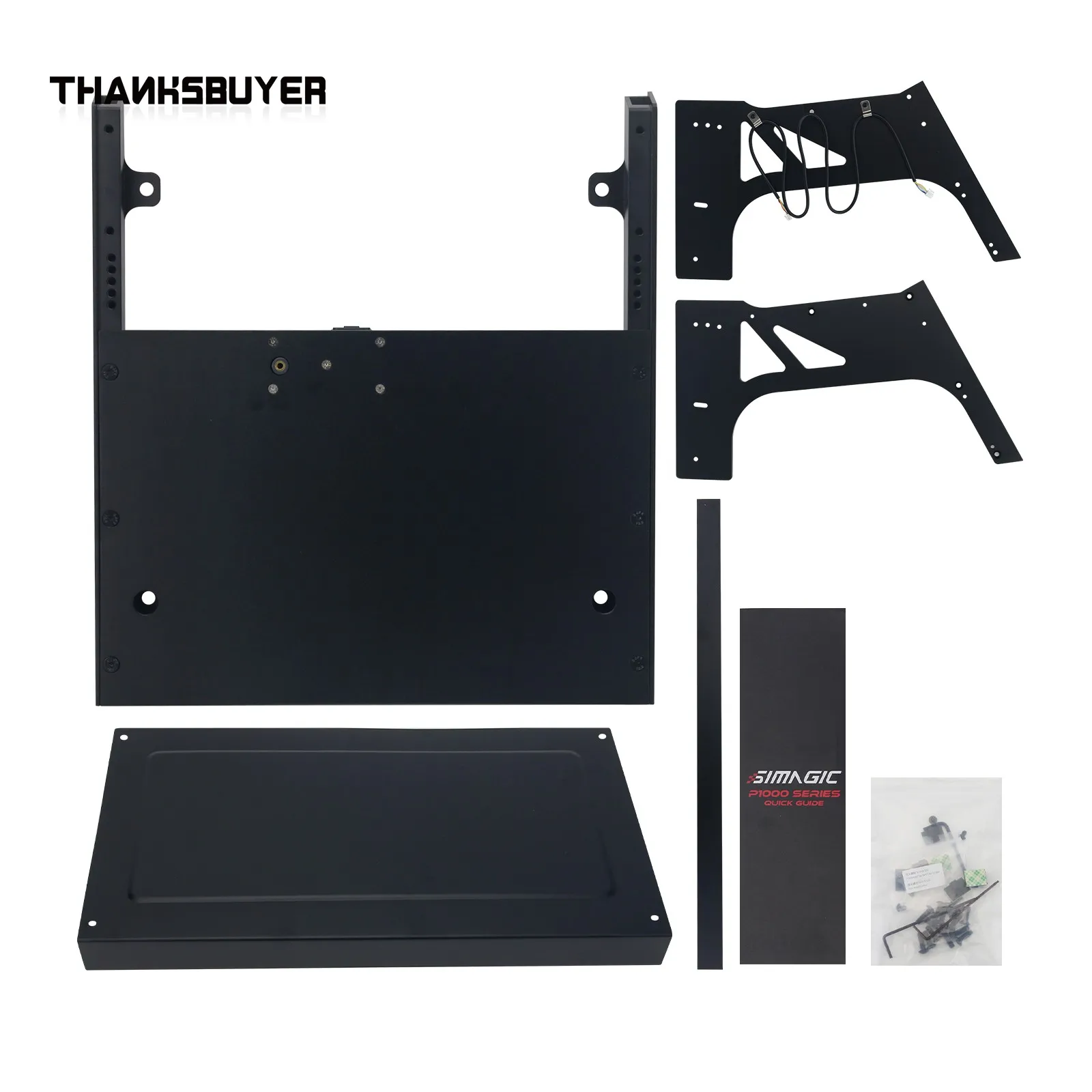 Kit de inversión de pedal Simagic P1000, accesorio de juego de carreras adecuado para juegos de pedales estándar P1000