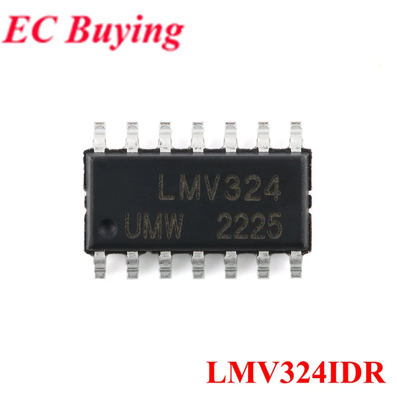 100 uds/5 uds LM324ADR LM258DR LM158DR LM2904DR LM358ADR JRC4558D LM224DR LM124DR LM2902DR LMV321IDBVR LMV321IDCKR LMV358IDR - imagen 5