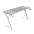 MGD-X140RGB Gaming Desk in White