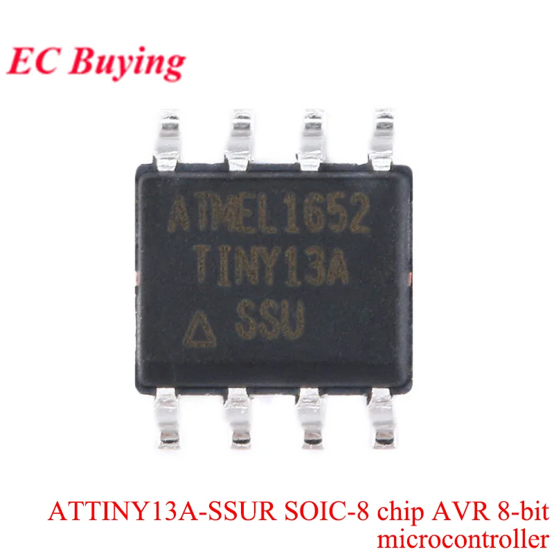 20 piezas/1 unidad ATTINY85 ATTINY85-20SU TINY85 ATTINY202-SSNR ATTINY1616-MNR ATTINY44A ATTINY13A ATTINY10 tinyAVR Chip microcontrolador - imagen 3