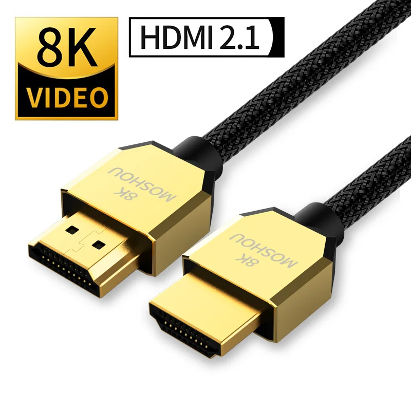 Cable HDMI 2.1 48Gbps 8K 60Hz 4K 120Hz PS5