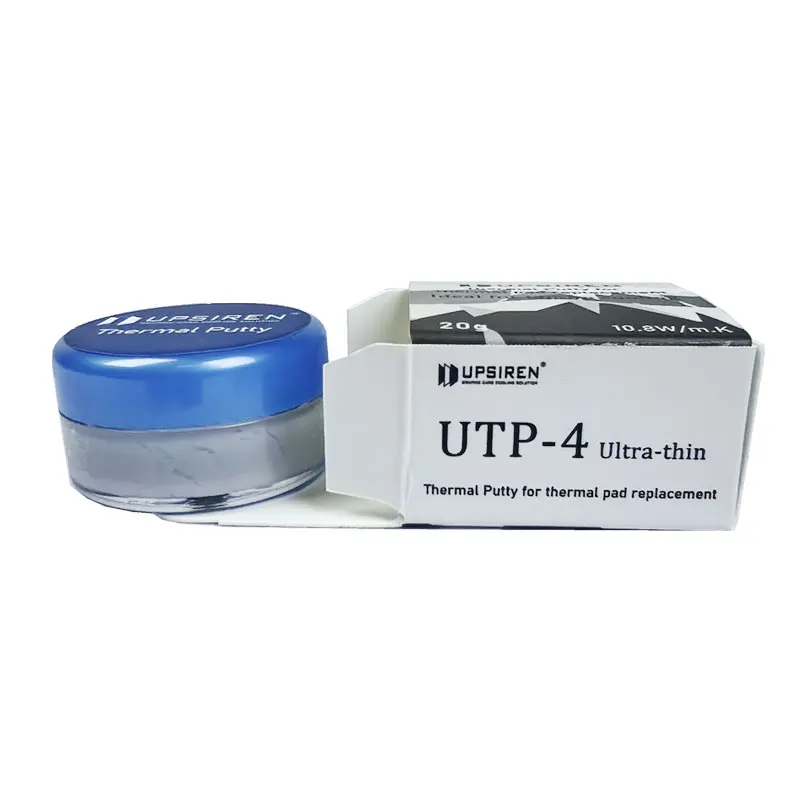 UPSIREN UTP-4 ultrafino para ordenador portátil RAM GPU IC procesador enfriamiento rápido almohadilla térmica reemplazo masilla de bloqueo de calor - imagen 4