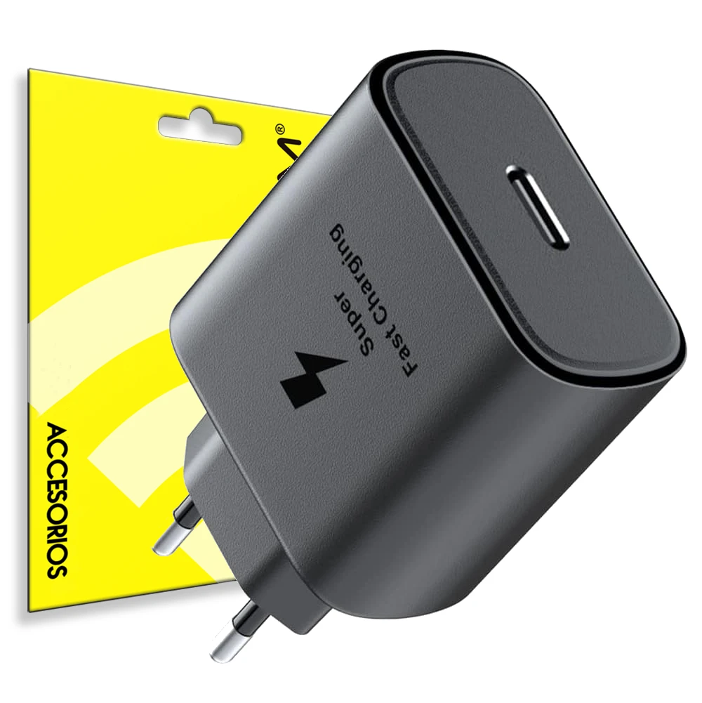 Adaptador de Carga Rápida de 45W compatible con Samsung Galaxy S24/S23/S22/S20 Ultra, Tab S9/S9+/S8/S8+/S7 FE/S7+, USB de tipo C, Carga Ultrarrápida Super Rápida, Negro - imagen 3
