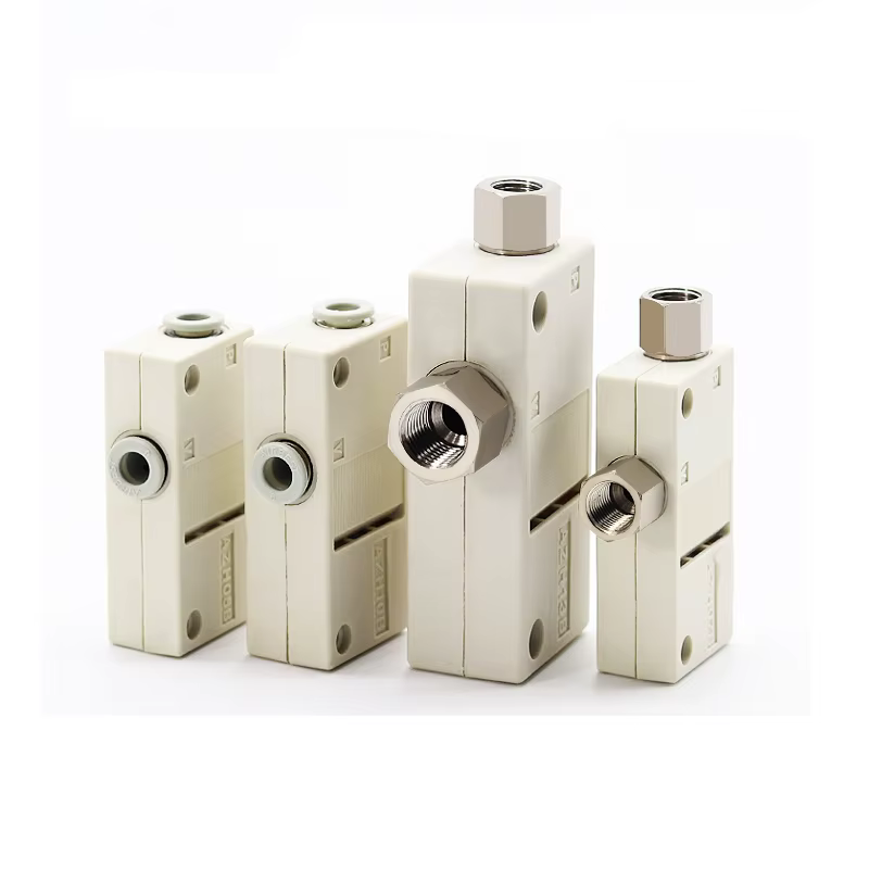 Generador de vacío serie AZH Tipo de intubación/Tipo de rosca Tipo de alto vacío Rosca/Tipo de flujo grande AZH05/07/10/13BS/BL