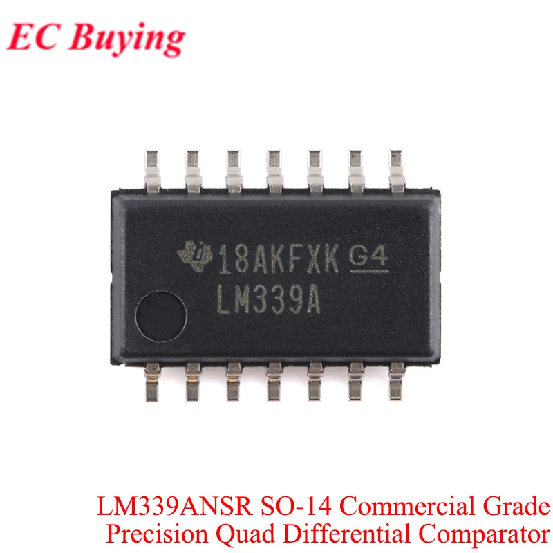 1-10 Uds LM2903AVQDRQ1 LM2903DGKR LM2903P LM2903QDRQ1 LM393ADR LM393DGKR LM211DR LM319MX/NOPB LM397MFX/NOPB LMV331M5/NOPB Chip IC - imagen 4