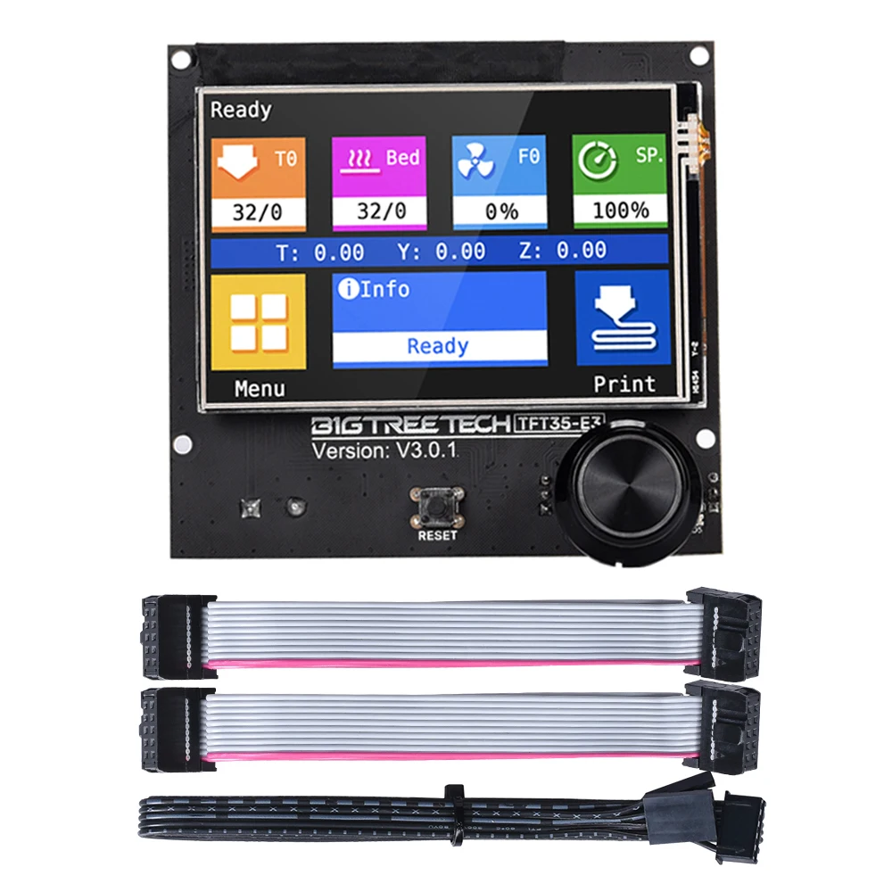 BIGTREETECH TFT35 E3 V3.0 pantalla táctil 12864 pantalla LCD módulo WIFI para SKR MINI E3 V3.0 Octopus Pro Ender3 CR10 impresora 3D - imagen 3