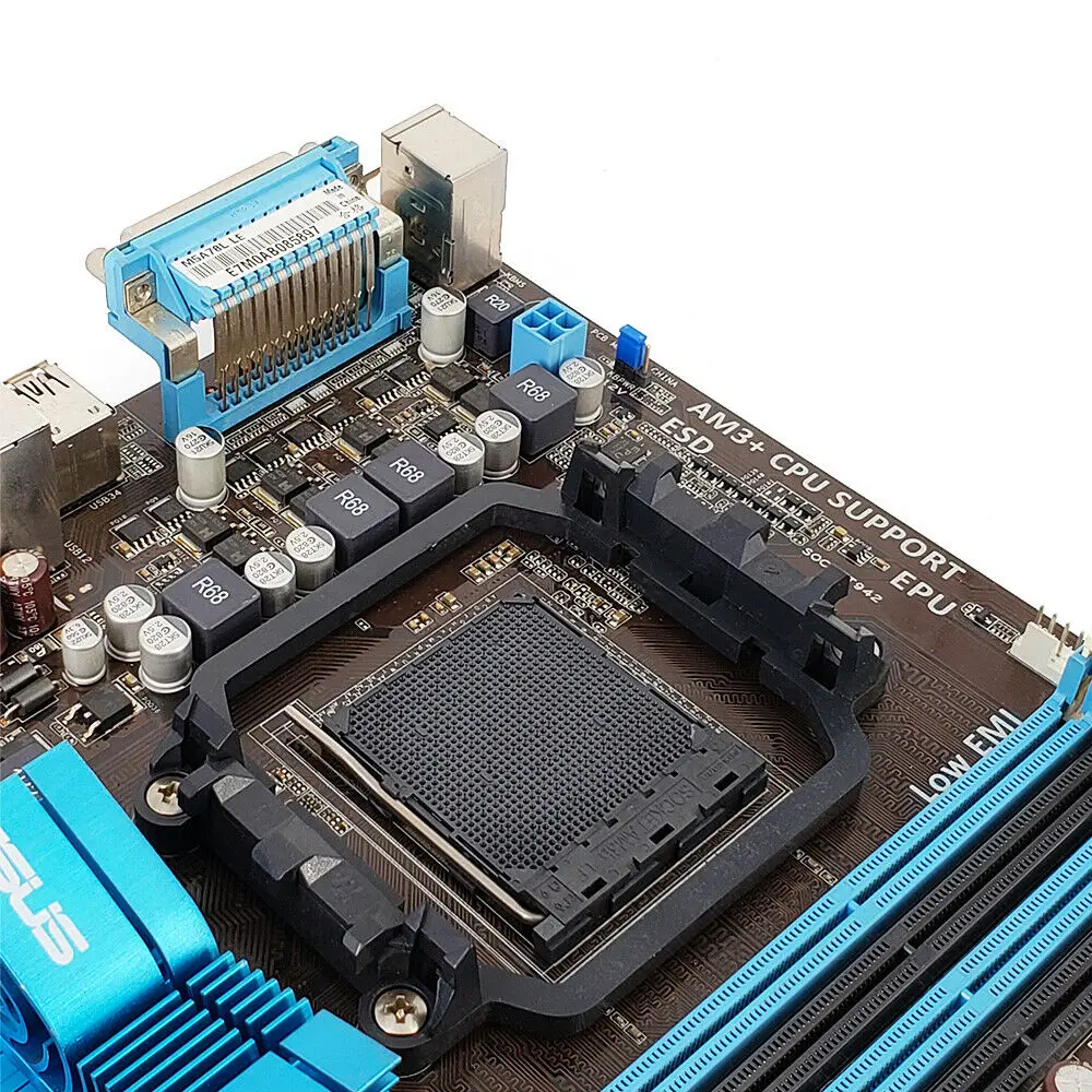 Asus-placa base de escritorio Original M5A78L LE, AMD 760G Socket AM3 + DDR3 32G SATA2 USB2.0 ATX - imagen 4