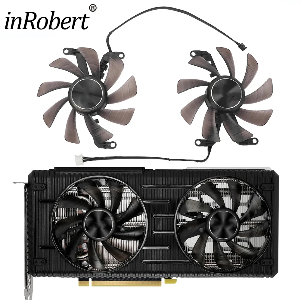 Ventilador de tarjeta gráfica Dual para Palit RTX 3060 RTX 3060 Ti, 85mm, TH9215S2H-PAA04, 4 pulgadas, RTX3060