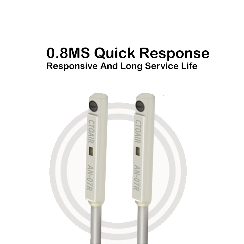 Accesorio de manipulador, interruptor de inducción magnética, grupo de actitud lateral, cilindro, cabezal de Metal, interruptor de proximidad AN-07D/R - imagen 4