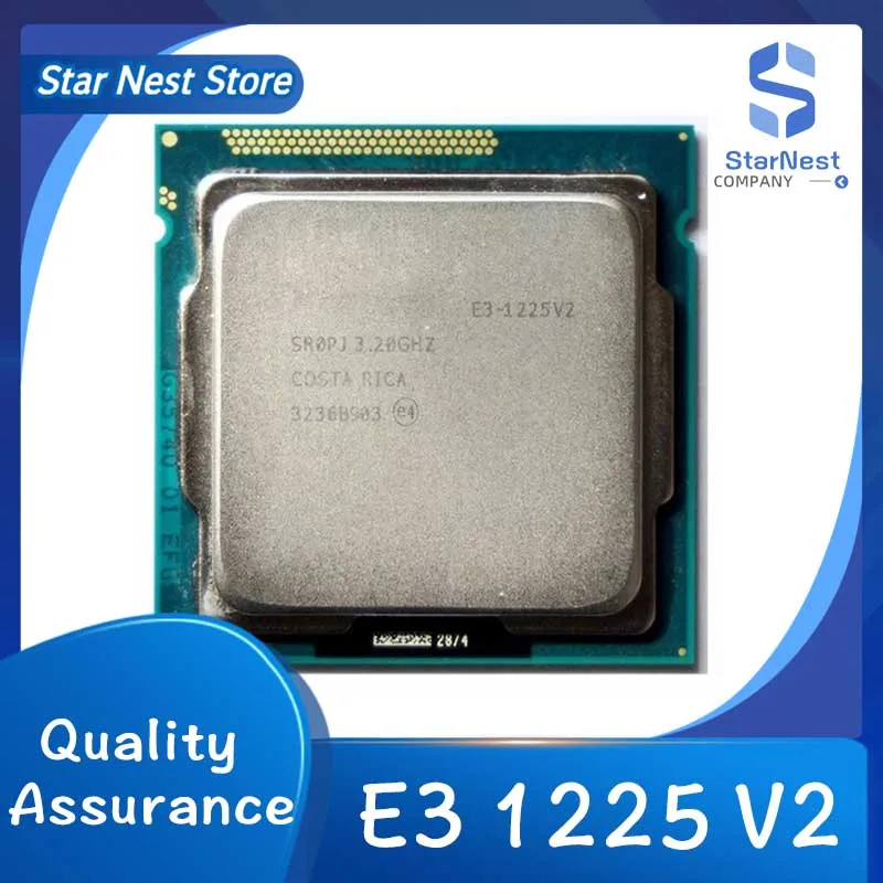 Procesador de cpu Xeon E3 1225 V2 3,2 GHz Quad Core LGA 1155