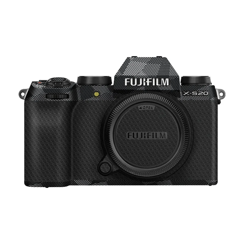 JJC Skin de cámara para FUJIFILM FUJI X-S20 pegatina protectora calcomanías de piel para X-S20 protección antiarañazos - imagen 2