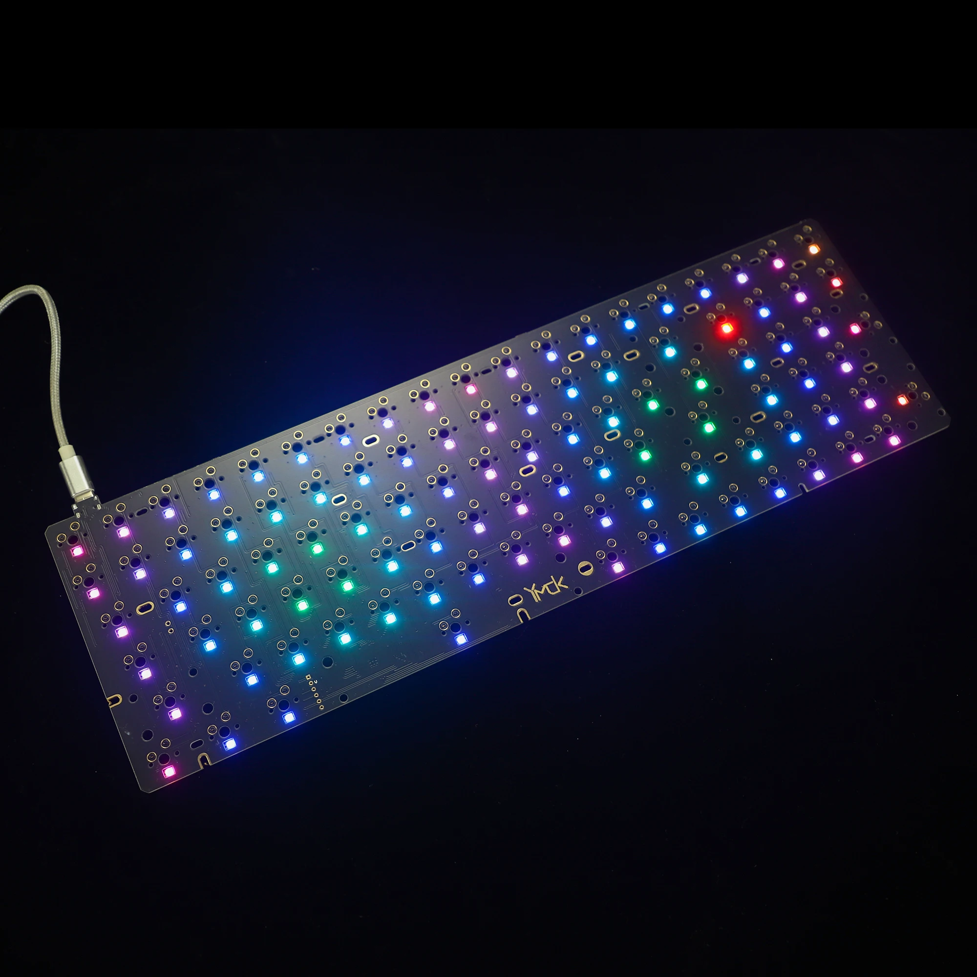 YMDK Melody Pro 96 PCB RGB Hotswap para Melody 96 Caja de madera - imagen 4