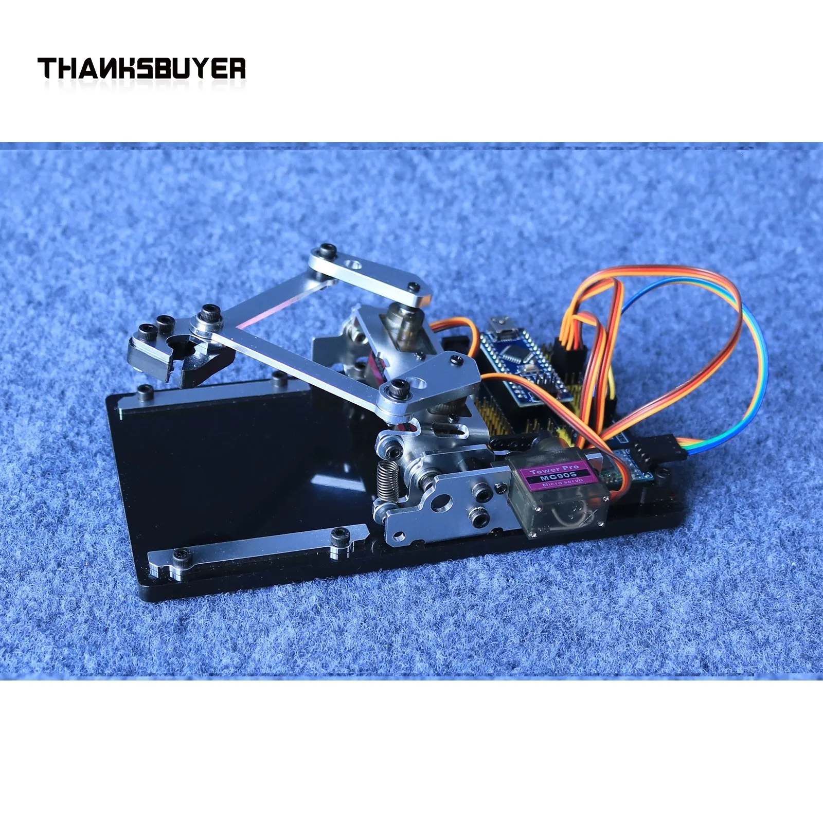 Tablero de dibujo, trazador de brazo mecánico, brazo de Robot, Kit de aprendizaje de programación para estudiantes, bricolaje - imagen 4