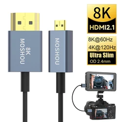 Cable Micro HDMI para GoPro Hero 8K