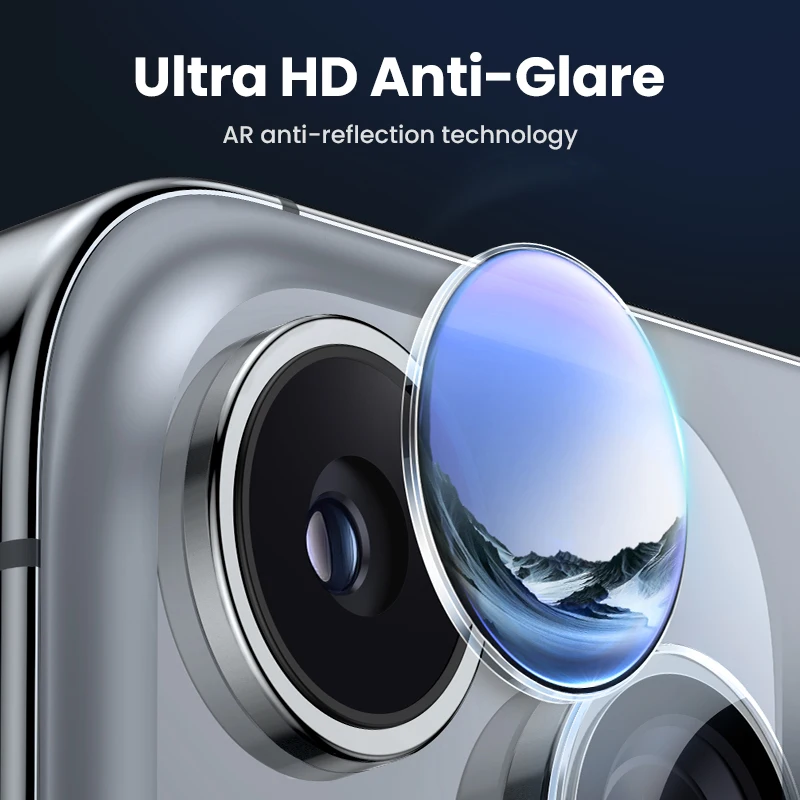 UGREEN Protector Lente Cristal iPhone 15 16 17 Pro Max