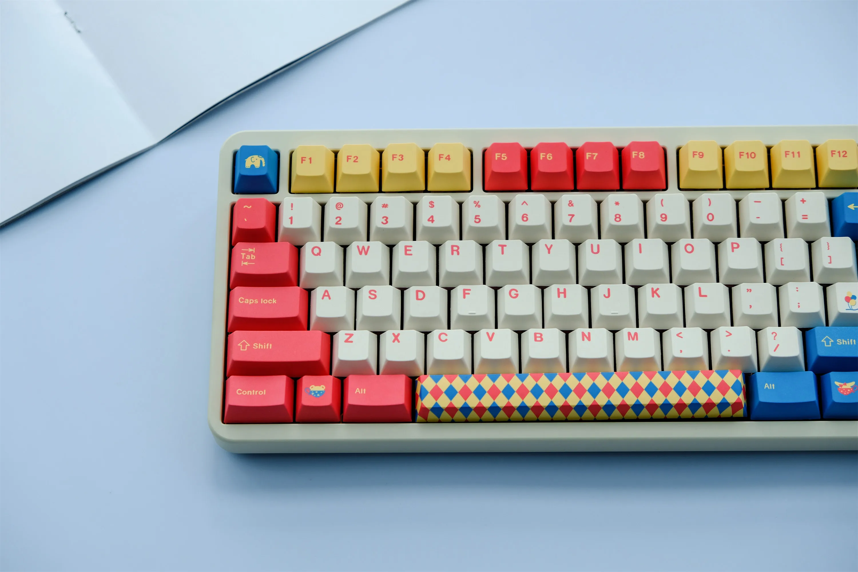 GMK Circus Keycap, 134 teclas PBT Keycaps Cherry Profile DYE-SUB Teclas GMK personalizadas para teclado mecánico - imagen 2
