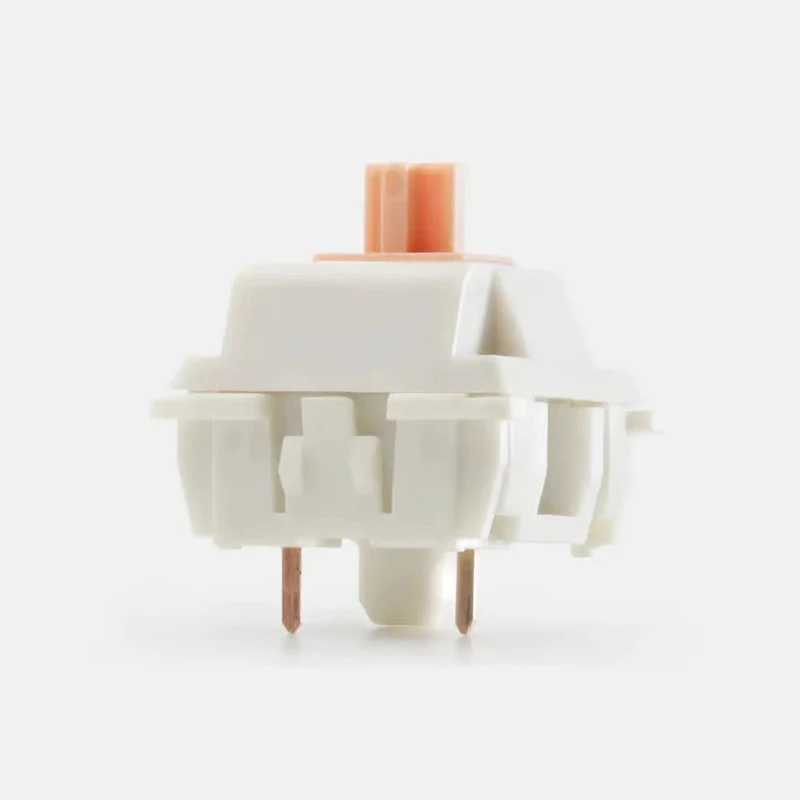 Interruptor de teclado táctil Holy Panda, 3 pines, 55g, 62g, 67g, eje POM, Teclado mecánico, interruptores personalizados, enchufe caliente DIY GK61 TM680 Anne 2 - imagen 3