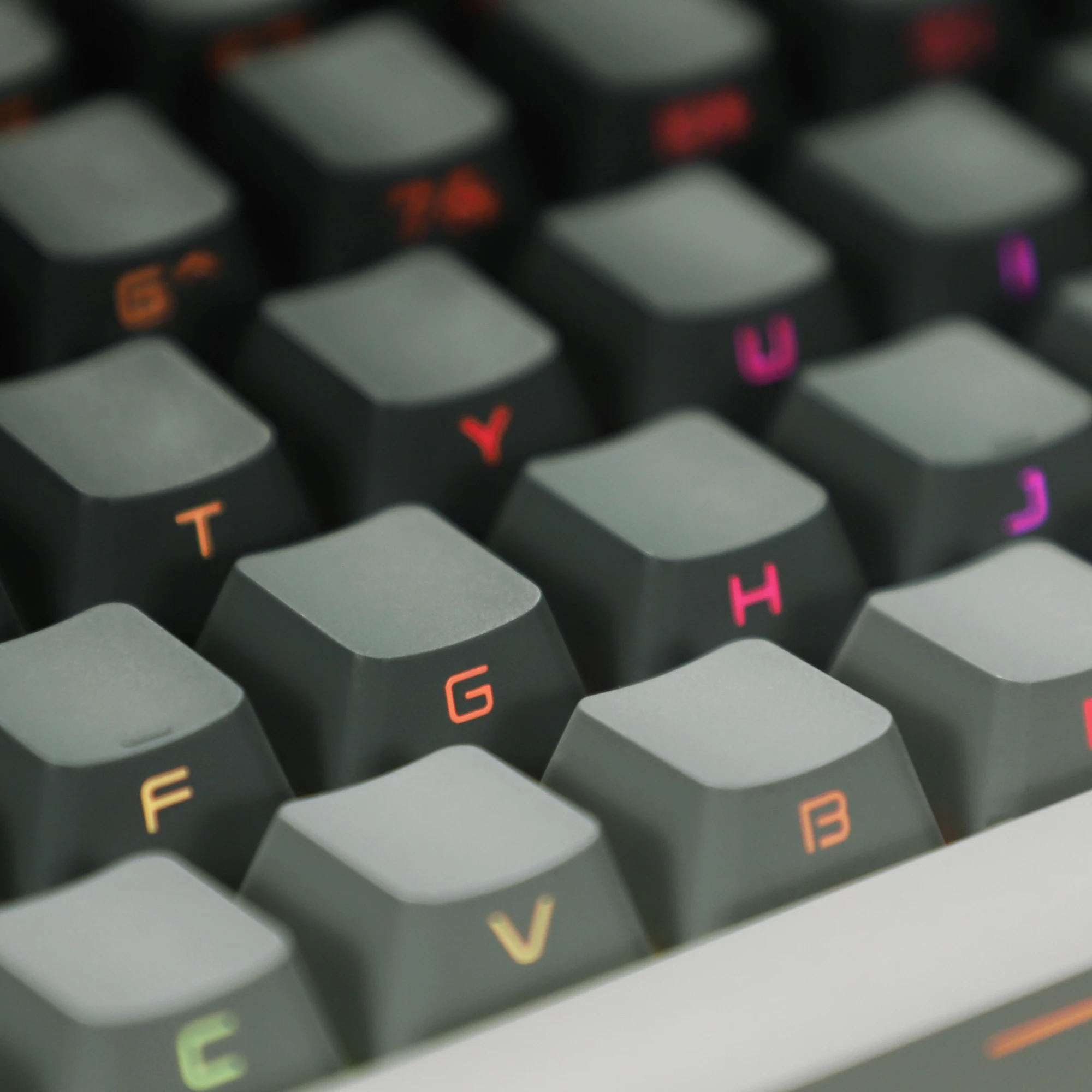 Teclas polares Day PBT de doble disparo, retroiluminadas, para teclado mecánico MX 133, 96, 87, NJ80, 84, 68, 64, 61, 108 teclas - imagen 4