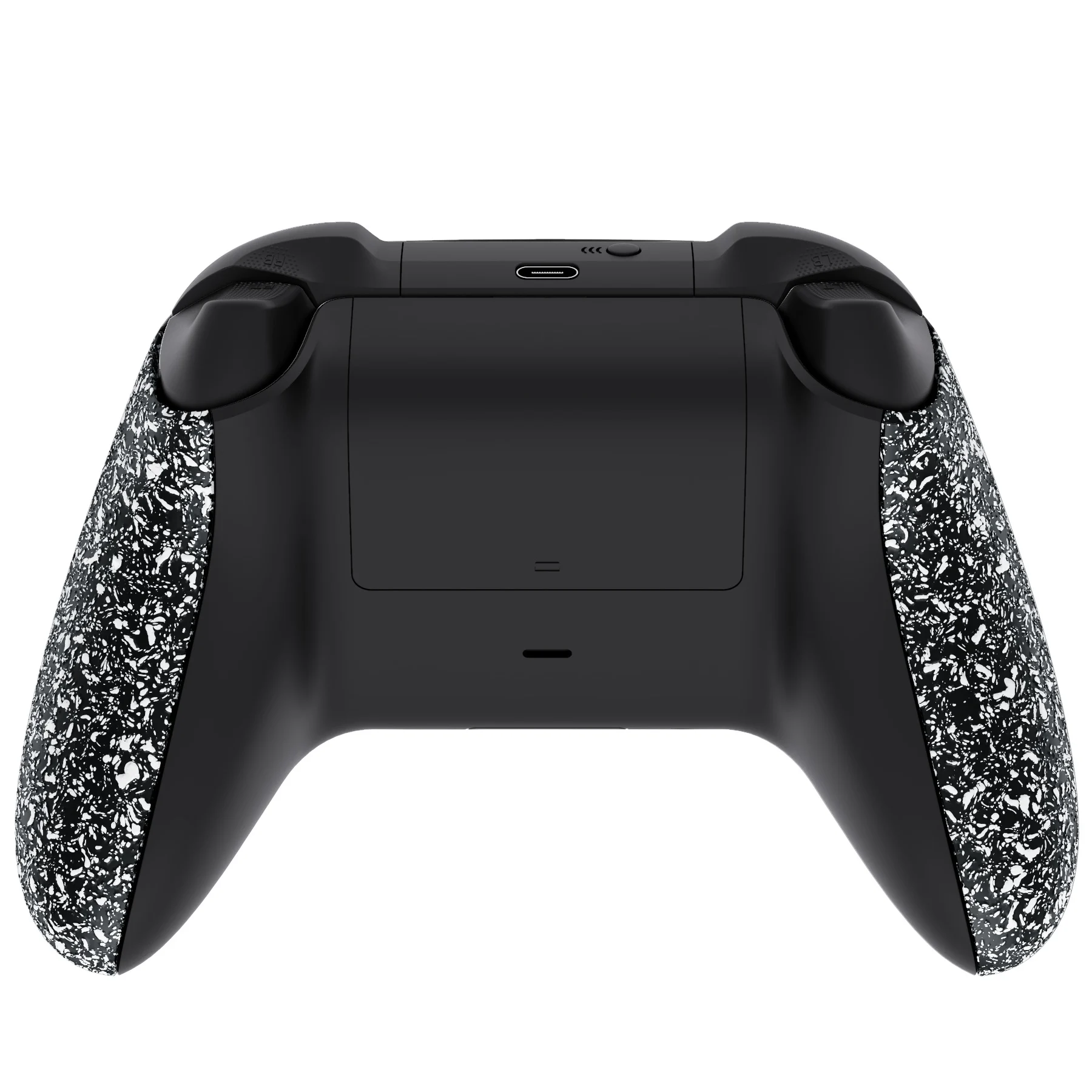 EXtremeRate texturizado antideslizante mejora los paneles traseros, reemplazo de rieles laterales, carcasa para controlador inalámbrico Xbox Core - imagen 3
