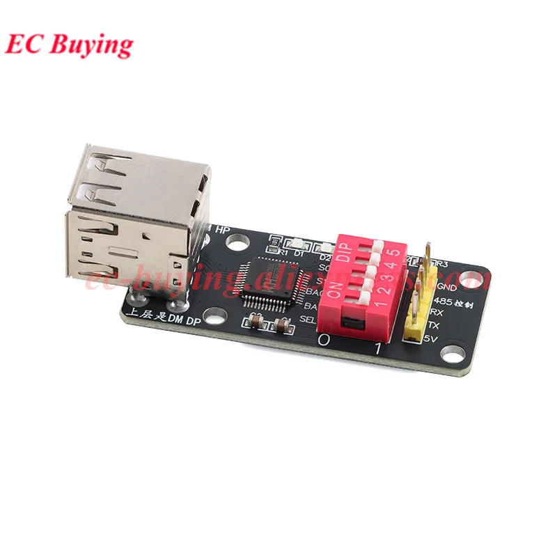 Módulo convertidor CH9350 HID a UART: teclado USB/ratón y escáner de código de barras a adaptador de puerto serie Sincronizador de extensión KVM - imagen 4