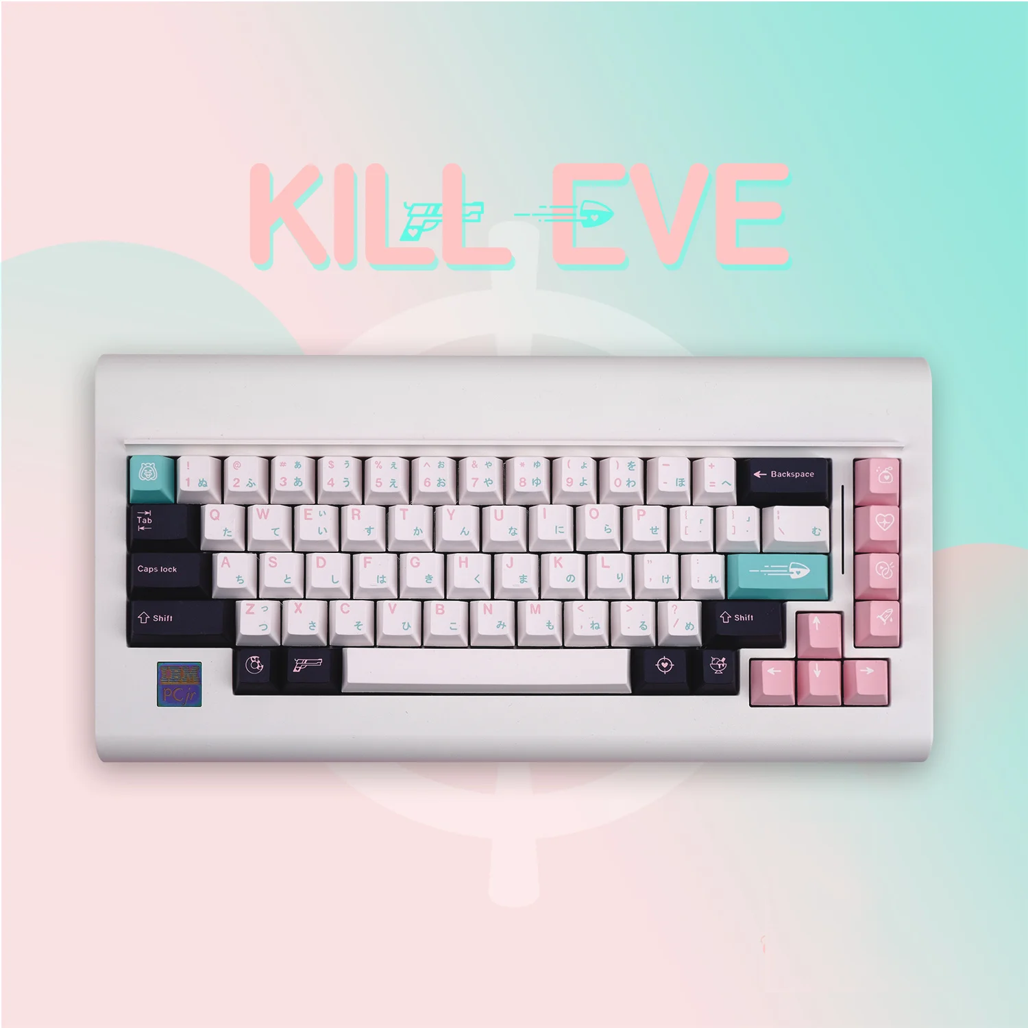 GMK-teclas Kill Eve para teclado mecánico, 134 teclas, perfil de cereza, DYE-SUB, personalizadas - imagen 2