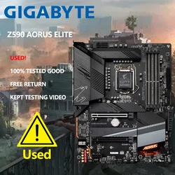 Placa Base GIGABYTE Z590 AORUS Elite LGA1200 PCIe 4.0 USB-C