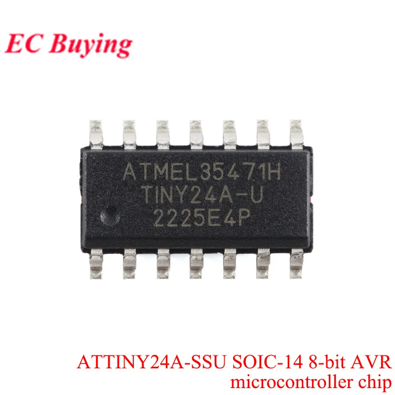 20 piezas/1 unidad ATTINY85 ATTINY85-20SU TINY85 ATTINY202-SSNR ATTINY1616-MNR ATTINY44A ATTINY13A ATTINY10 tinyAVR Chip microcontrolador - imagen 4