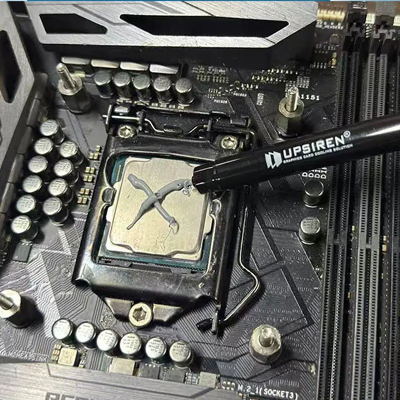 Pasta térmica UPSIREN UTG-Z de alta estabilidad, grasa térmica de silicona de alto rendimiento para radiador CPU GPU refrigeración de tarjetas gráficas - imagen 5