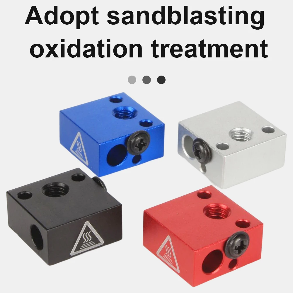 XCR3D Calcetín Silicona Hotend MK8 – Bloque Calefactor Aluminio - imagen 3