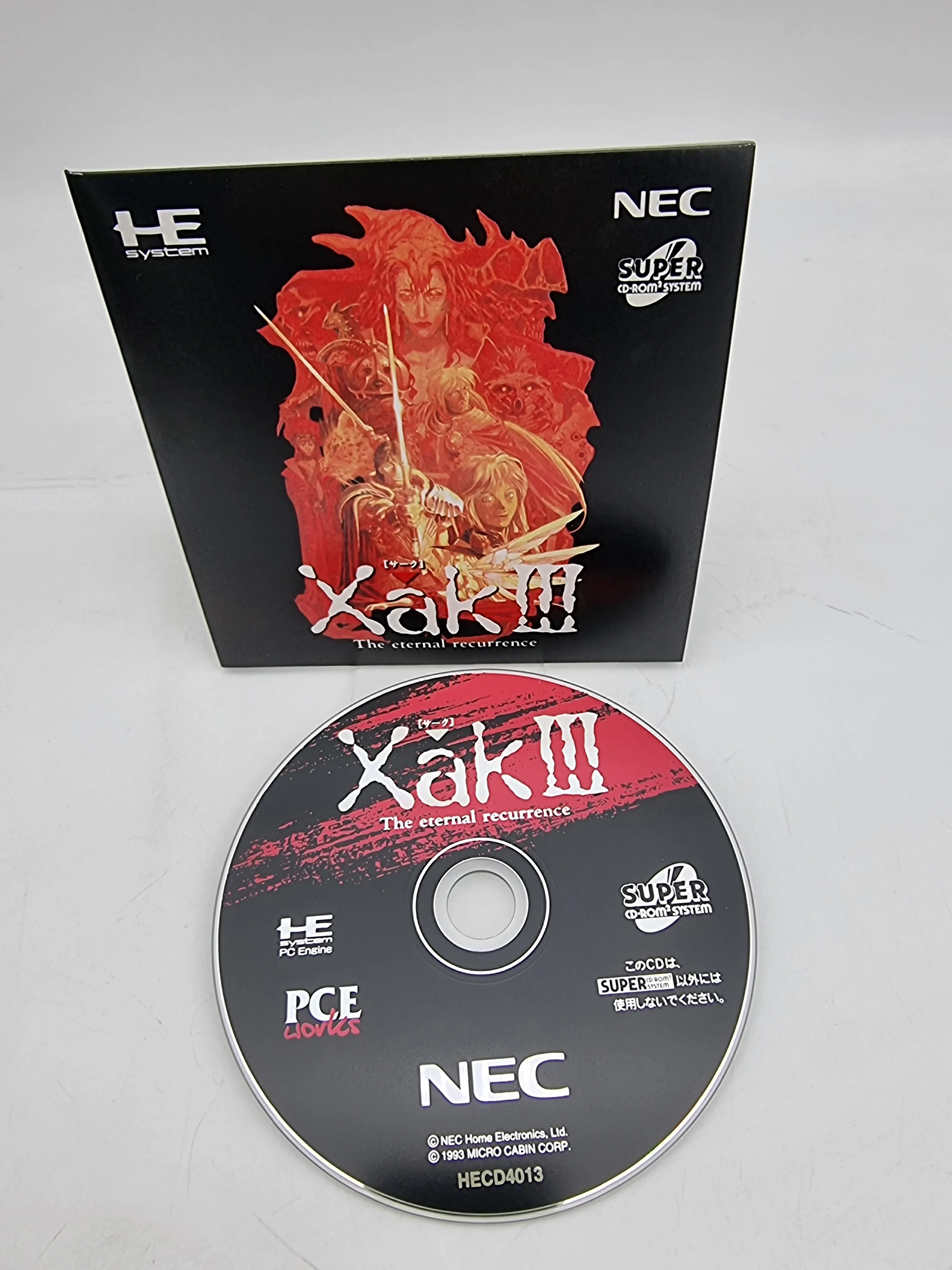 yak III carboard pc engine pce works brand new