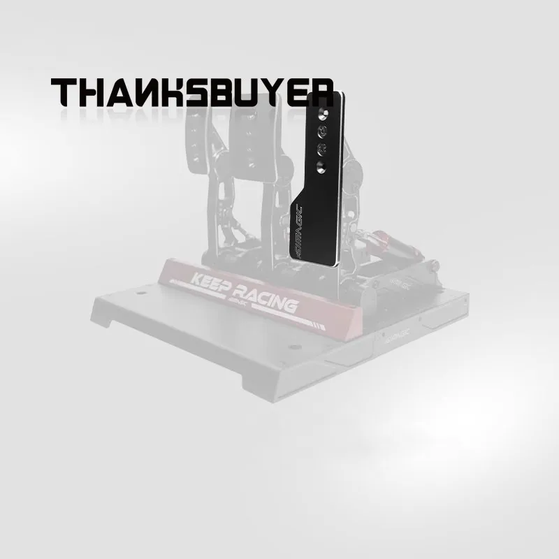 Placa de acelerador larga Simagic P-L100 Placa de pedal de carreras Sim para juegos hidráulicos de tres pedales de doble pedal