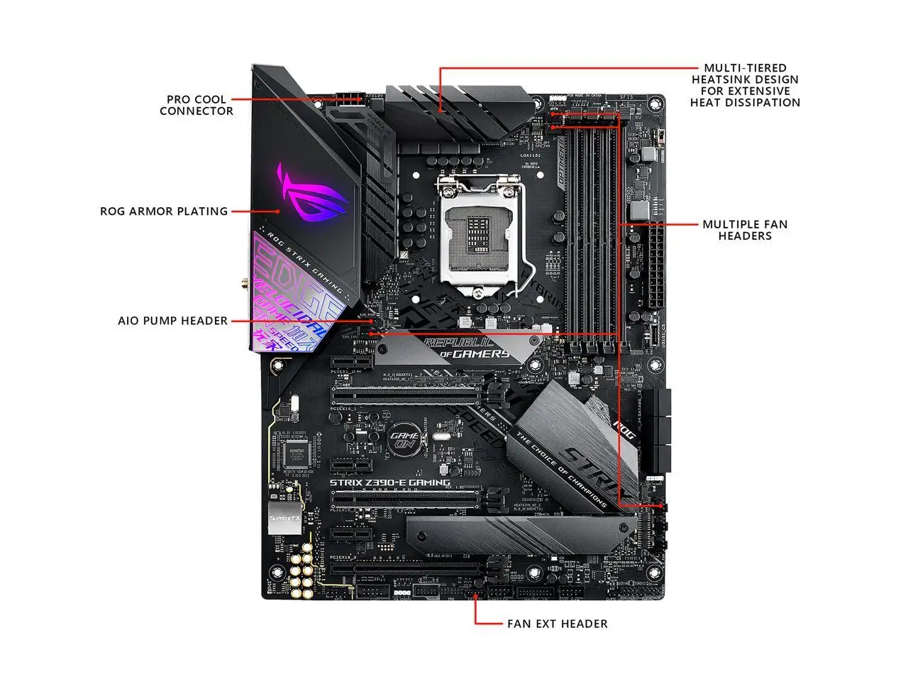 ASUS ROG Strix Z390-E Gaming LGA 1151 (Serie 300) Placa base Intel Z390 SATA 6 Gb/s ATX Intel - imagen 2