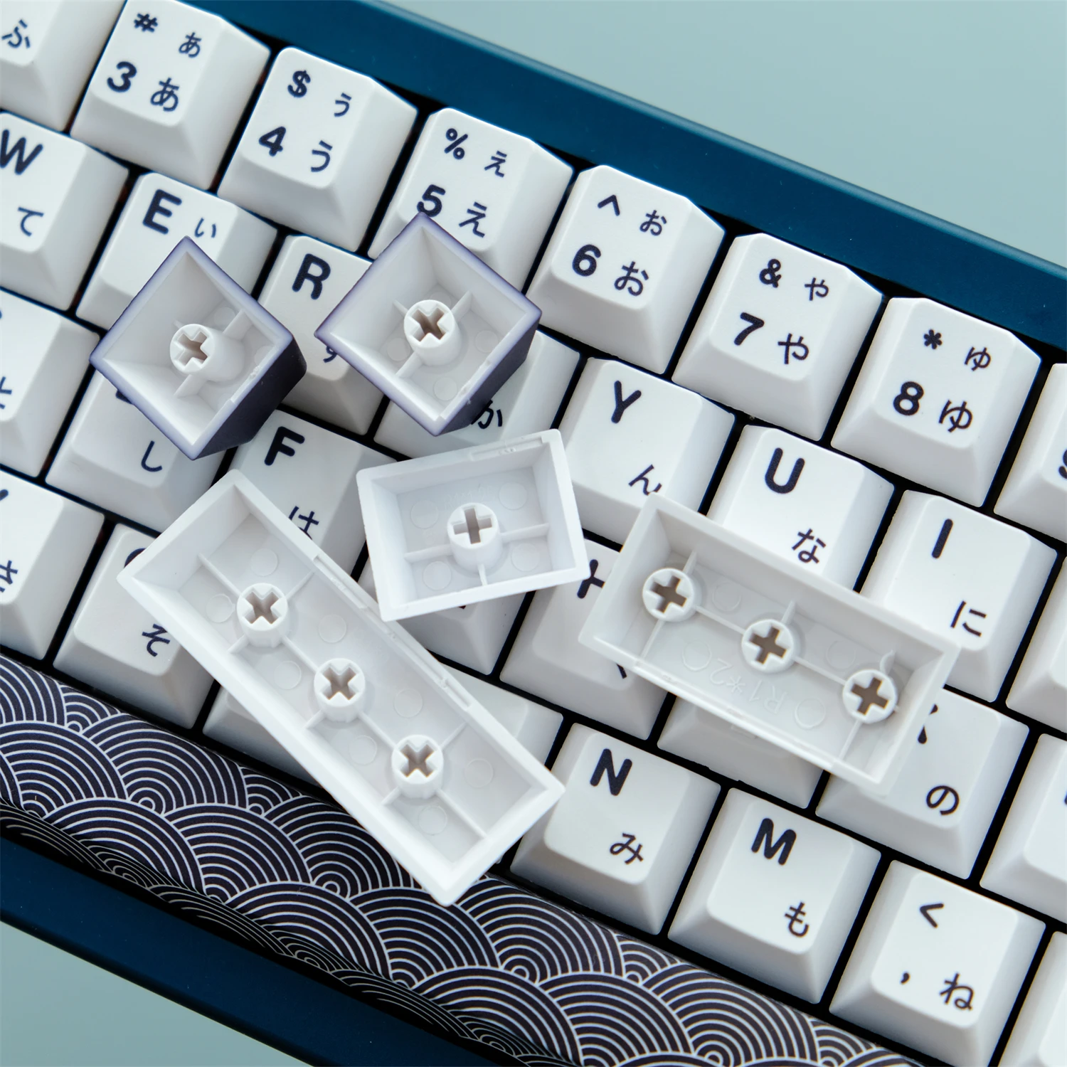 Teclas PBT GMK Kaminarimon perfil cereza MX mecánico - imagen 4