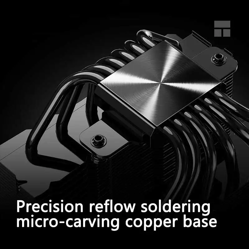 Thermalright Peerless Assassin 140 Enfriador de torre digital Doble torre Ventilador dual Radiador de enfriamiento de aire 6x6 mm Tubo de calor AGHP GEN5.0 - imagen 5