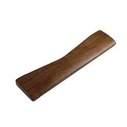 Reposamuñecas Nogal Macizo Keychron Q8 – Soporte Teclado Mecánico